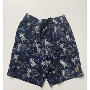 C&C California Men’s S Swim Shorts Blue Tropical Print NWT
